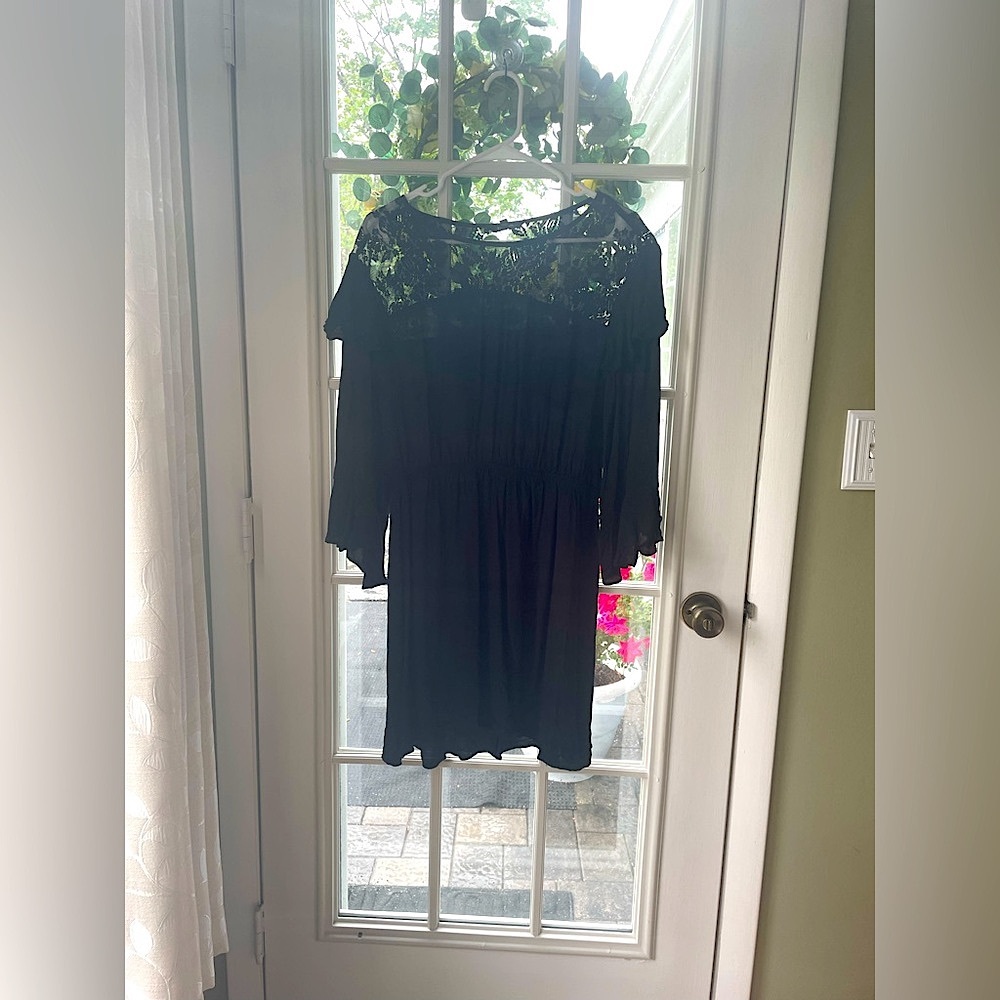 Express black dress